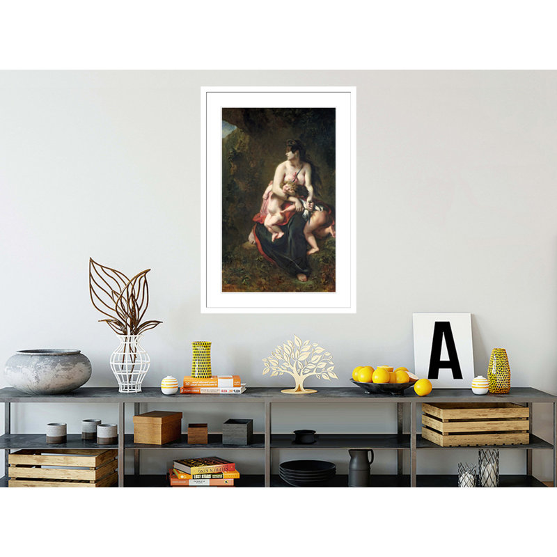Medea by Eugène Delacroix -Framed Giclee Print, 41.5" H x 28.44" W