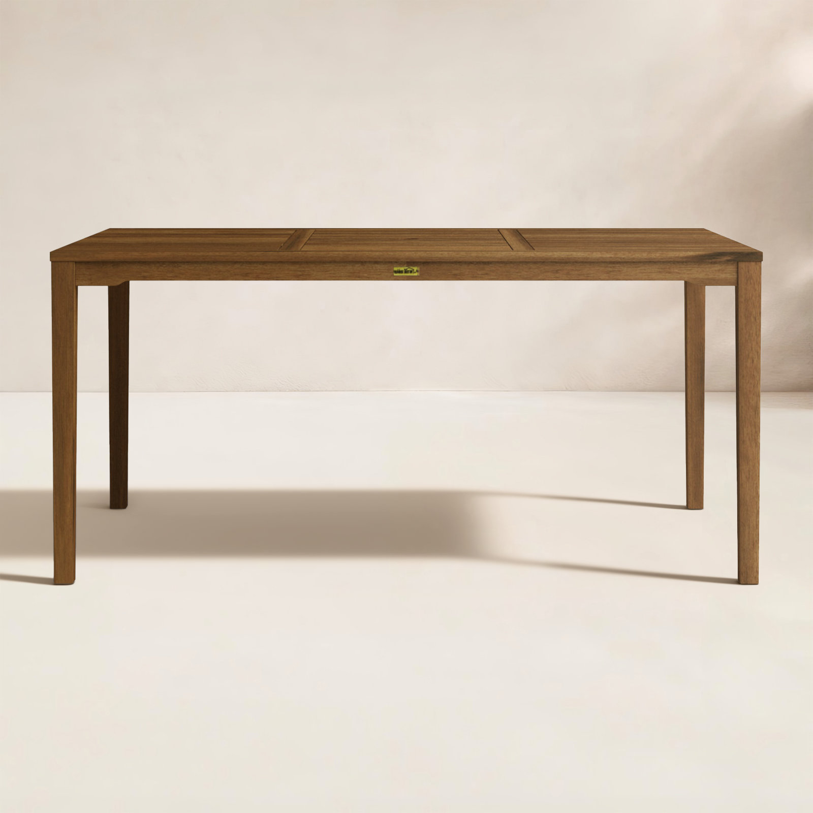 Kinsler 64" Eucalyptus Patio Dining Table