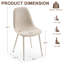 Chaise rembourrée en similicuir Kavi-1422941238
