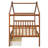 Pittston 2-Drawer Standard Bed Wooden House Bed-701256025-737687839