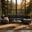 Canapé d'angle moderne avec repose-pieds librement configurable-130780835-130780836