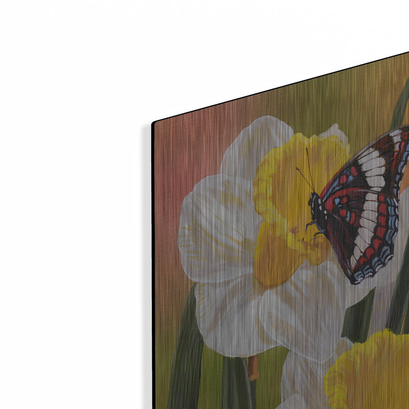 " Daffodils & Butterfly " Print