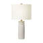 Ellen Degeneres Feikudo 1 Light Bedroom Home Office Living Room Lamp With White Linen Shade-1816897228