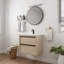 Meuble-lavabo 24 po avec 2 tiroirs à fermeture en douceur