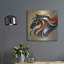  «Horse Head Abstract» par Rey Klimt, art mural en métal-213980323