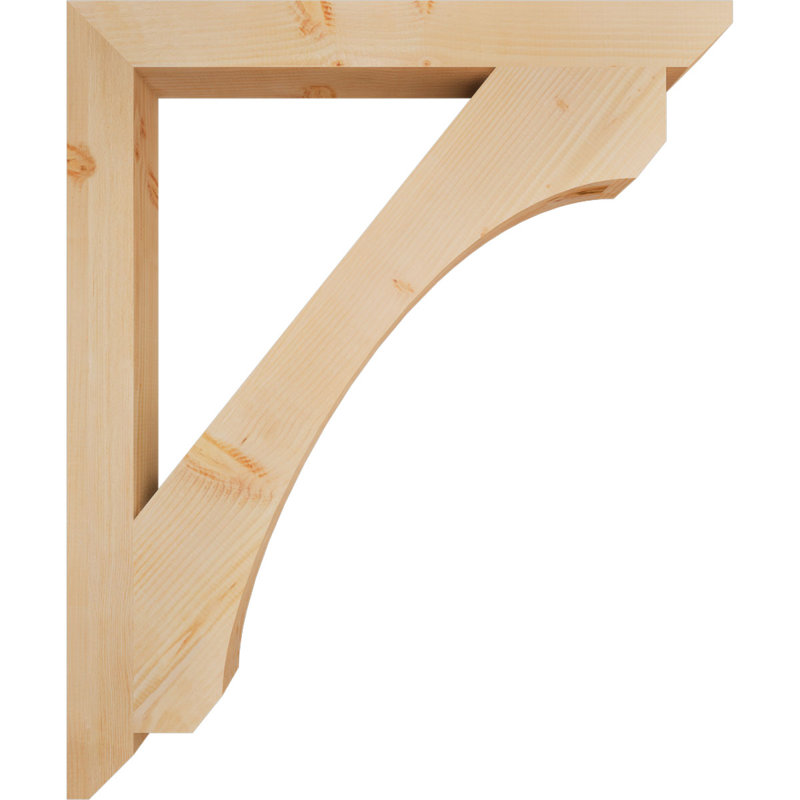 Support à lattes l 3 3 po x P 40 po x H 48 po, sapin Douglas, Douglas (lisse), H 48 po x l 3,5 po x P 40 po