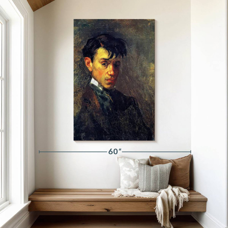 Autoportrait de Leisha, 1896, H 48 po x l 32 po