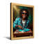 Fashion Fashion avec blouson bleu et tourne-disque-612355461-612355459-612355458
