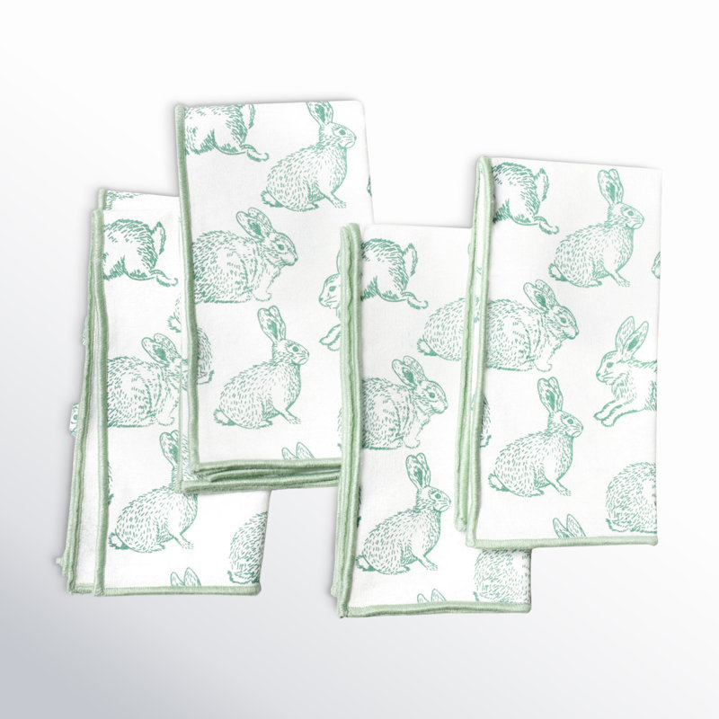 Easter No Pattern Easter Dining Linen Set - Set of 4