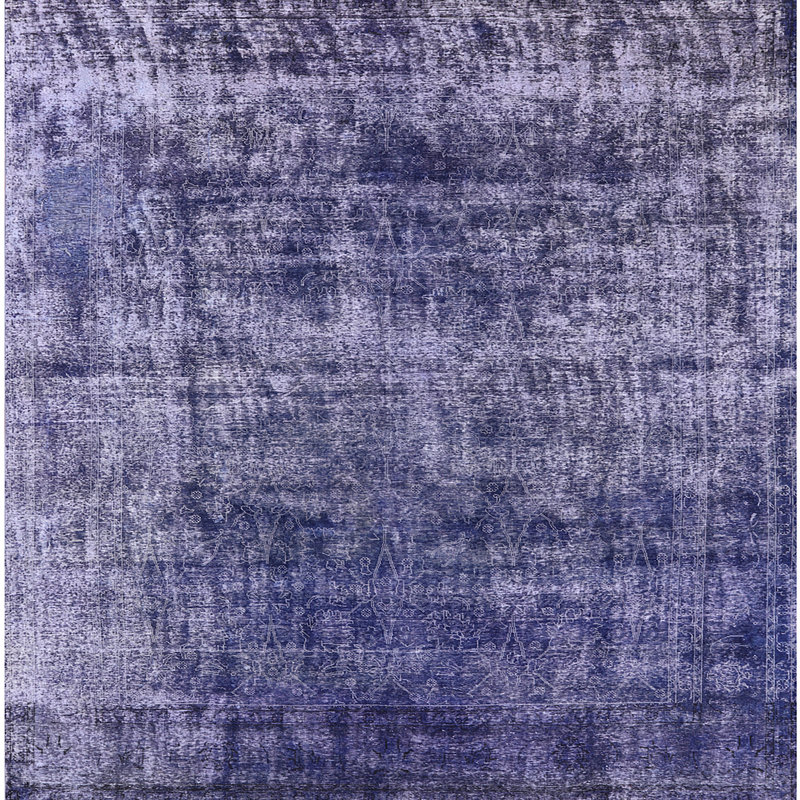 Tapis mauve, Carré 7 pi