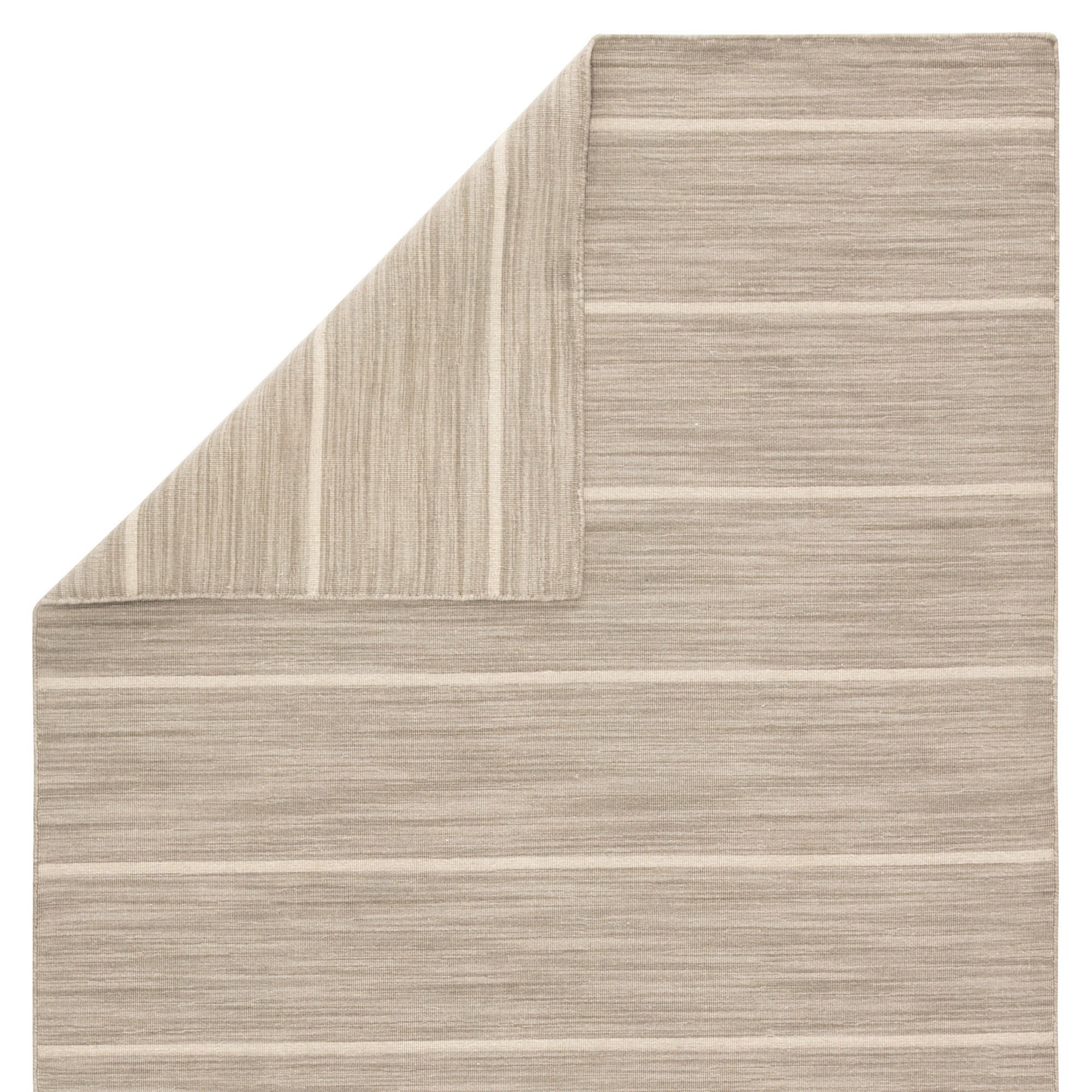 Creekmont Handmade Wool Brown Rug, Runner 2'6" x 8'