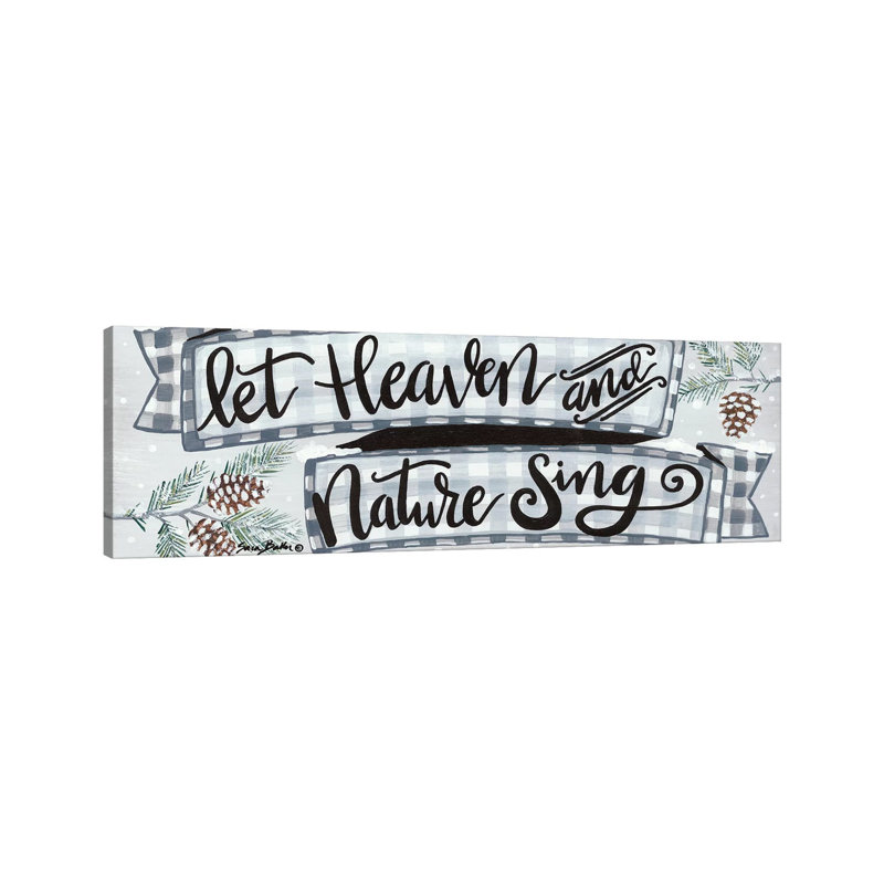 Heaven And Nature by Sara Baker - Wrapped Canvas Panoramic Gallery-Wrapped Canvas Giclée, 40.64 cm H x 121.92 cm W
