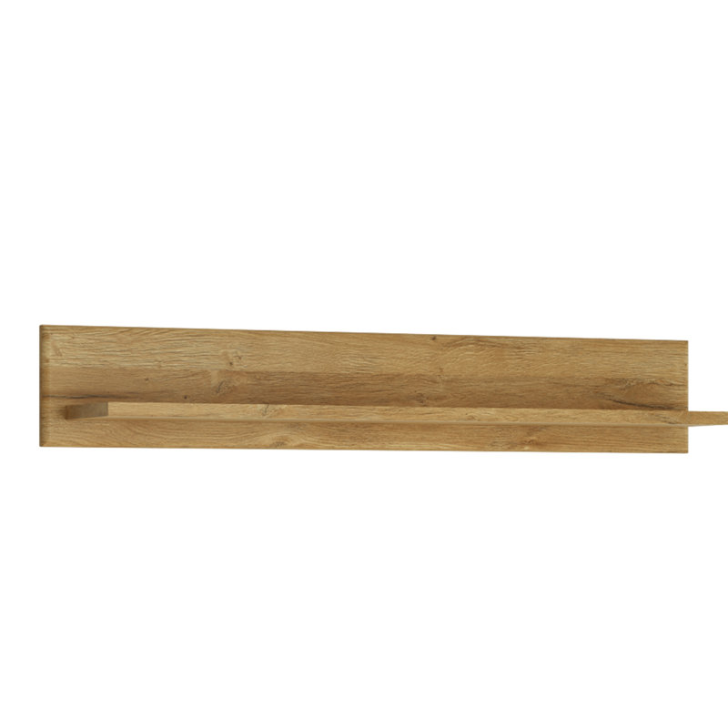 Duarte Bracket Shelf, 19.6cm H x 117cm W x 21.9cm D