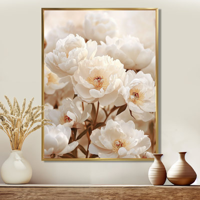 Impression sur toile de pivoines Caseyville