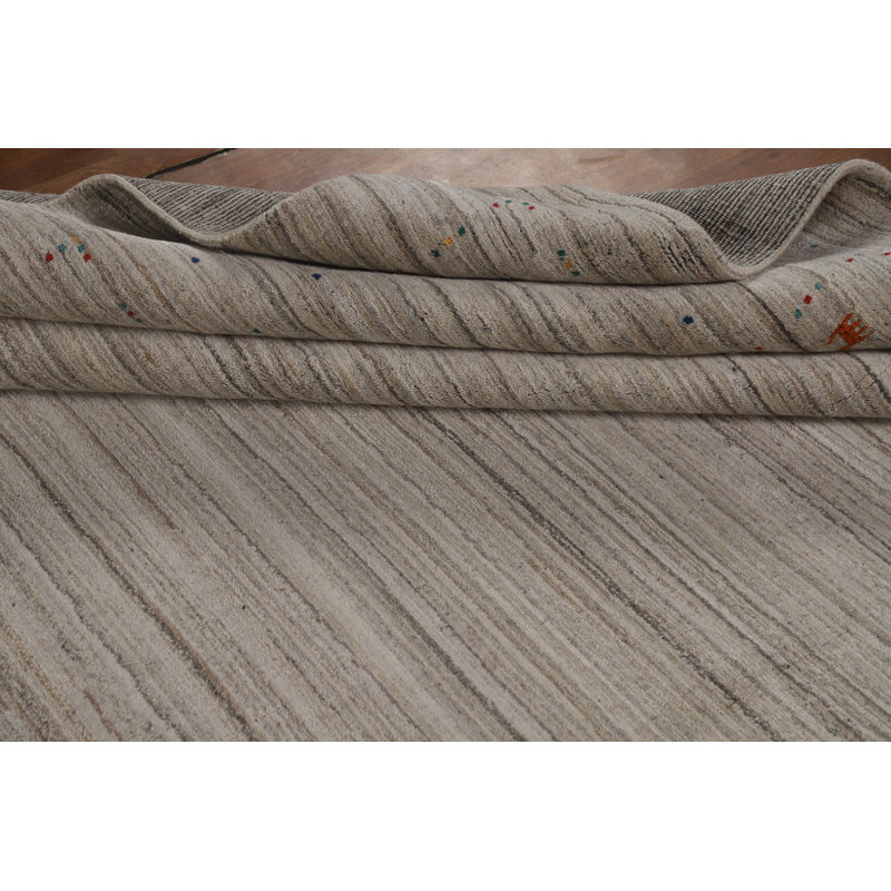 Handmade Wool Gabbeh Indian Area Rug 8x10