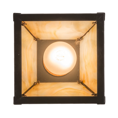 Luminaire suspendu géométrique 1 lumières lanterne Darrell