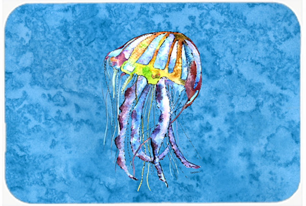 Caroline's Treasures Jellyfish Glass Cutting Board