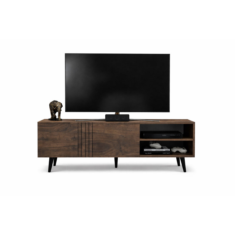 Dile 63" TV Stand for TVs up to 70", Walnut
