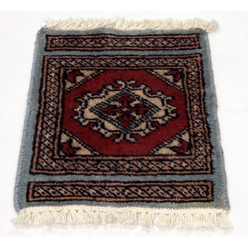 Nilgun Oriental Hand Knotted 30cm X 30cm Area Rug