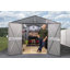 Remise de rangement en acier Select, 10 x 14, gris anthracite-67124281