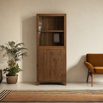 Japanese Style Vintage Utility Bookcase