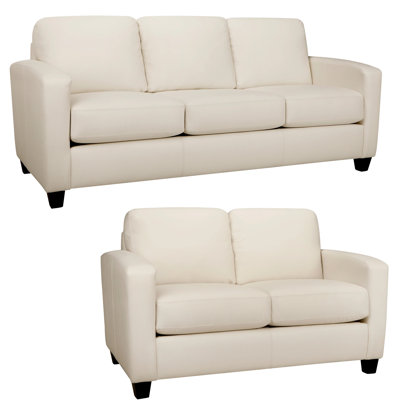 Watford 2 Piece Leather Match Living Room Set by Wildon Home