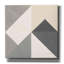 «Triangles IV Neutral Crop» par Mike Schick, estampe numérique sur toile-87888124