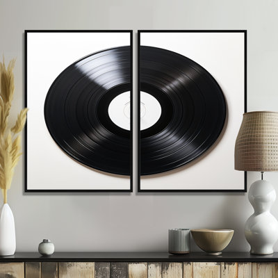 Vinyle disque vinyle Serenade I - art mural moderne