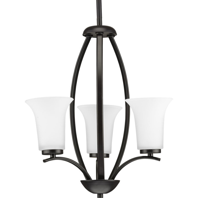 Lustre classique / traditionnel à 3 lumières Jilliann