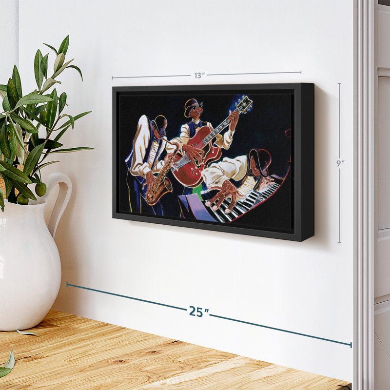 «Jamming II», reproduction sur toile, H 9 po x l 13 po