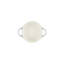 Le Creuset Stoneware Mini Round Cocotte, 24 Ounce, White-1479981910