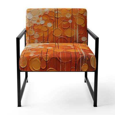 Tangerine Tango IV - Chaise d'appoint rembourrée Paysages