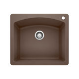 Diamond SILGRANIT 25" L X 22" W Drop-in/Undermount Kitchen Sink