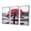 Cearley - Ensemble de reproduction d'art mural cerisier en fleurs-108458230-108458226