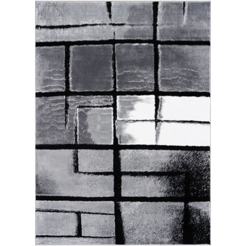 Alayssa Geometric Indoor Rug, Rectangle 6' x 9'