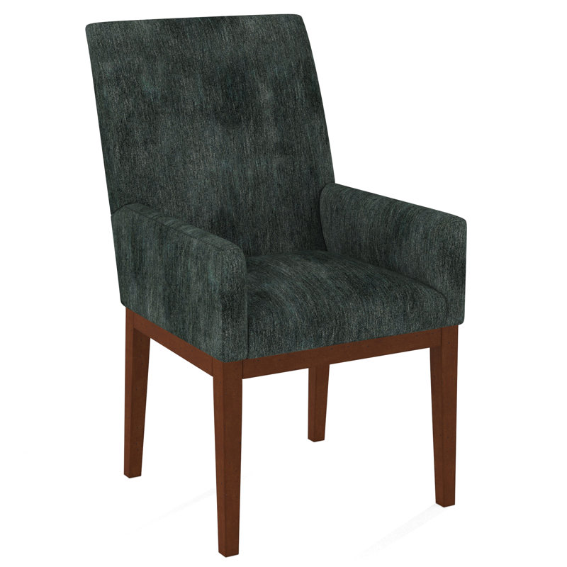 Upholstered Arm Chair, 61597-78, Black