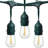 Burroughs  48' Outdoor 15 - Bulb Standard String Light-1336749573
