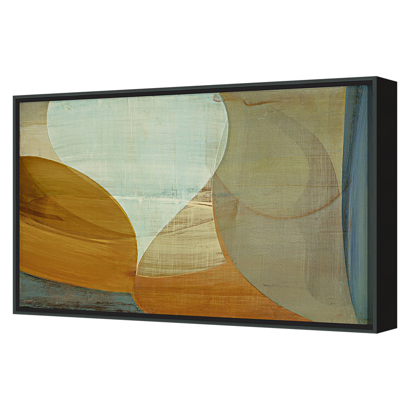 Swank Print by Victoria Johnson, Black, 26" H x 40" W x 2.63" D