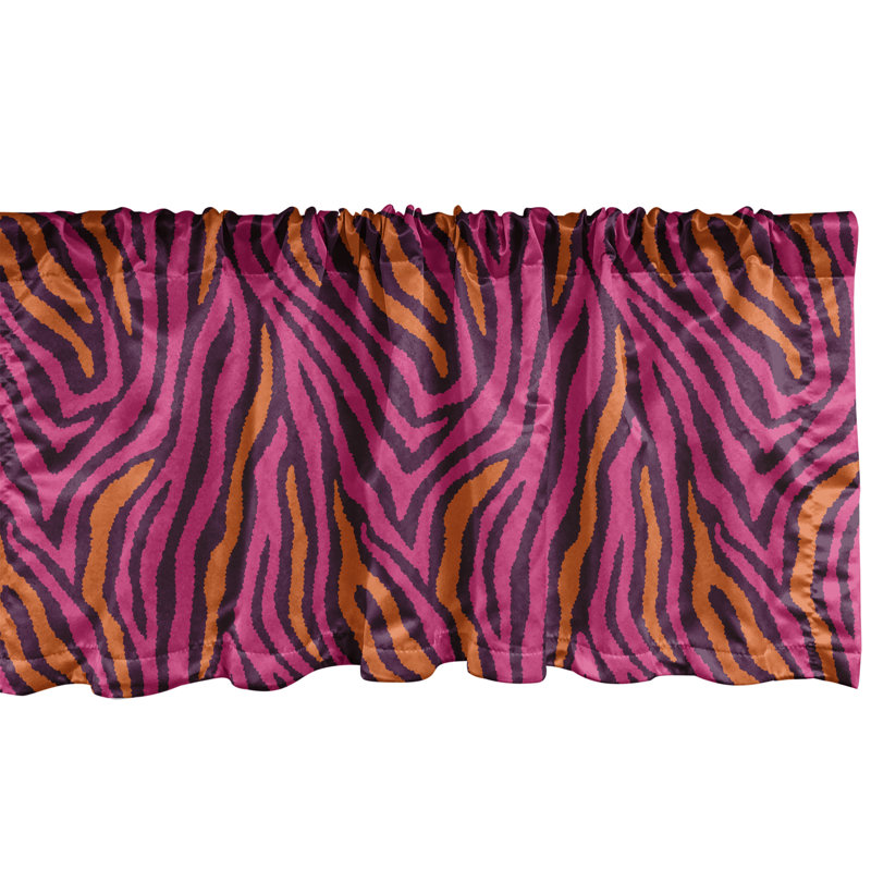 Ensemble de 2 cantonnières Ambesonne Safari, L 54 po x L 12 po