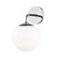 Luna Steel Armed Sconce-1200862346