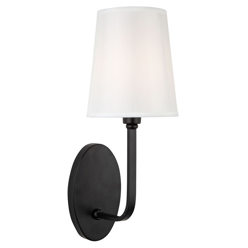 Rhythm - 1-Light Wall Sconce - Black, Black