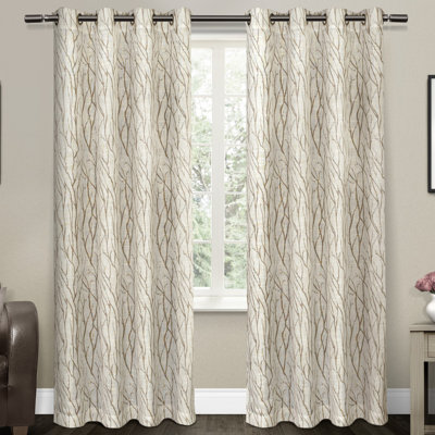 Leija Sheer Curtain Pair