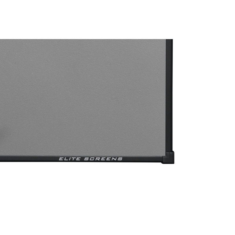 Écran de projection mural à cadre fixe Aeon CineGrey 3D Series, cadre en aluminium noir, H 66,3 po x l 117,9 po