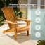 Acacia Foldable Outdoor Adirondack Chair