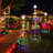 Set of Three (0.9M/1.2M/1.5M) Four-color Plug-in Conical Tree Lights without Remote Control