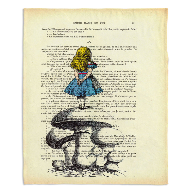  Couverture Alice, 51 po x 60 po