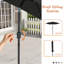 Parasol de marché 7,5 pi Blaise-290991861
