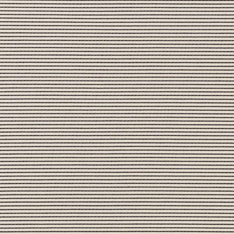 Tissu performance à rayures cousues, Noir