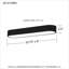 Plafonnier encastré noir mat Wesley-92124066