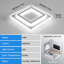 Square 29Cm 6500K Acrylic LED Ceiling Light